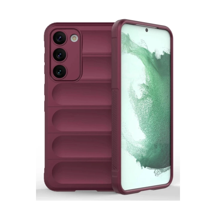 BFS  Samsung Galaxy S23 Plus Kılıf Optimum Silikon - Bordo