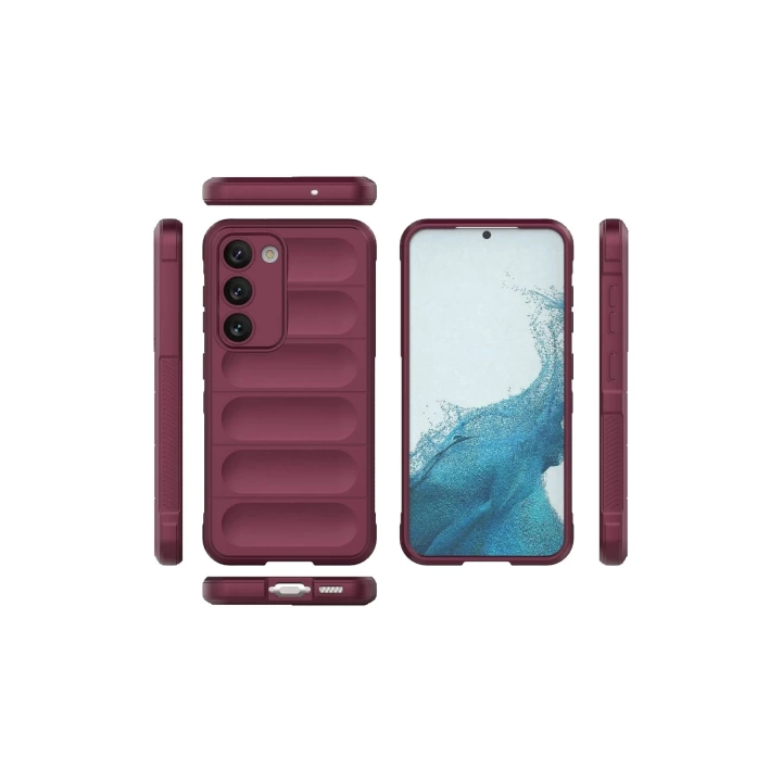 BFS  Samsung Galaxy S23 Plus Kılıf Optimum Silikon - Bordo