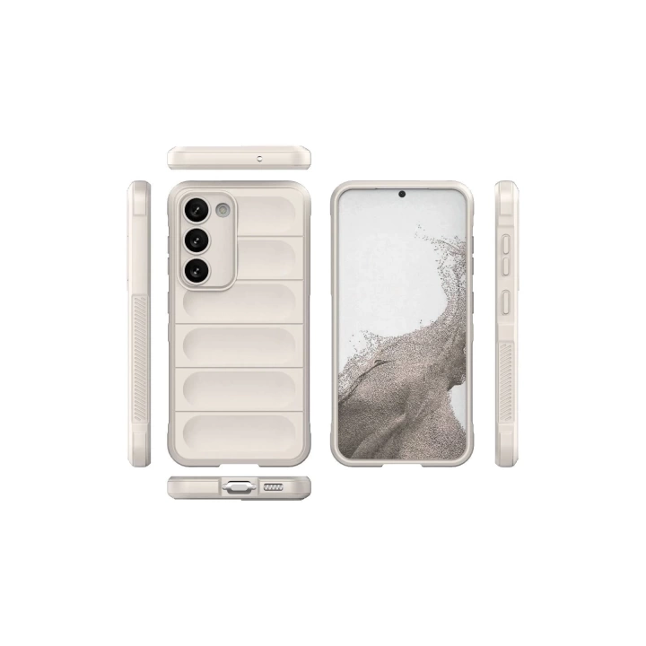 BFS  Samsung Galaxy S23 Plus Kılıf Optimum Silikon - Krem