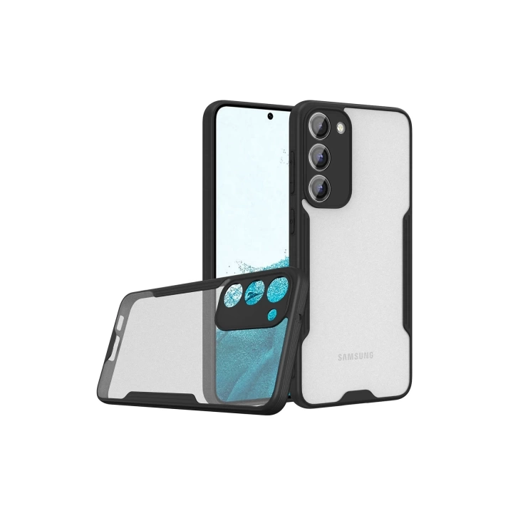 BFS  Samsung Galaxy S23 Plus Kılıf Platin Silikon - Siyah