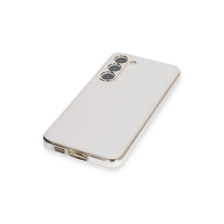 BFS  Samsung Galaxy S23 Plus Kılıf Volet Silikon - Beyaz