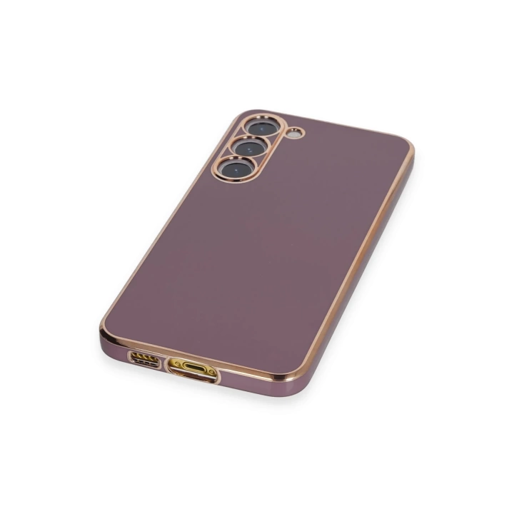 BFS  Samsung Galaxy S23 Plus Kılıf Volet Silikon - Mor