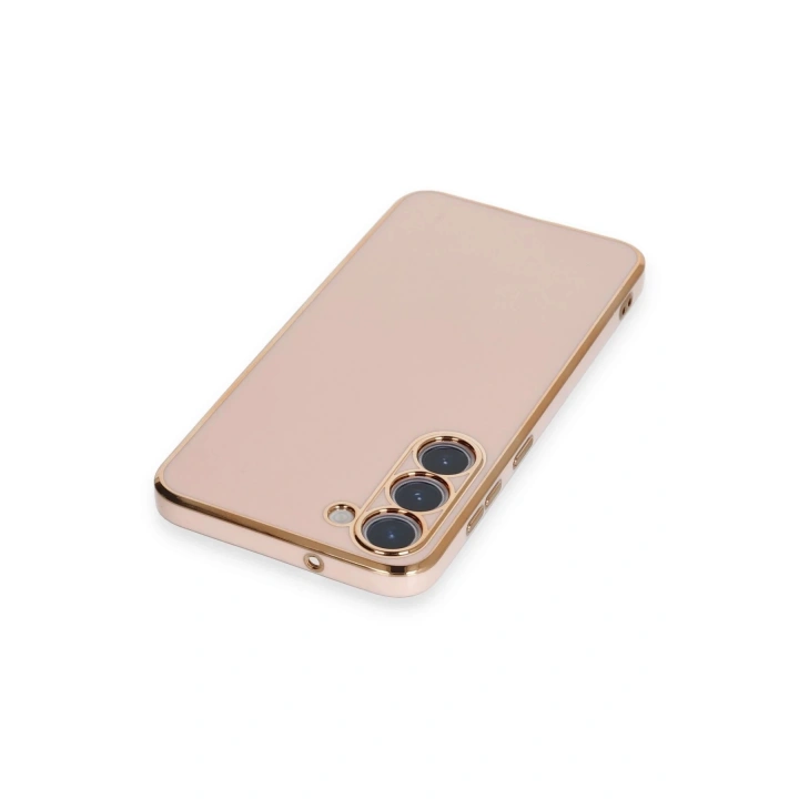 BFS Samsung Galaxy S23 Plus Kılıf Volet Silikon - Pembe