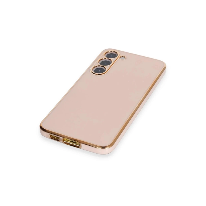 BFS Samsung Galaxy S23 Plus Kılıf Volet Silikon - Pembe