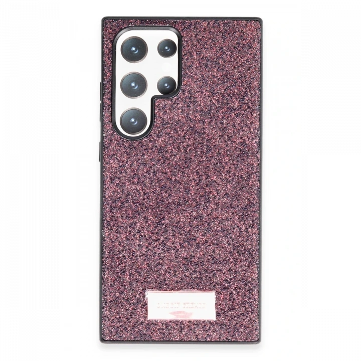 BFS  Samsung Galaxy S23 Ultra Bright Simli Kapak - Derin Mor