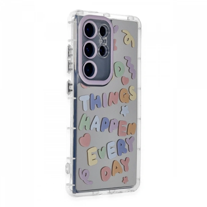 BFS  Samsung Galaxy S23 Ultra Kılıf Reflexion Desenli Kapak - Desen 7