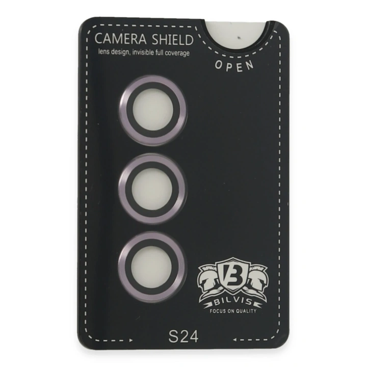 BFS  Samsung Galaxy S24 Bilvis Titan Kamera Lens - Derin Mor