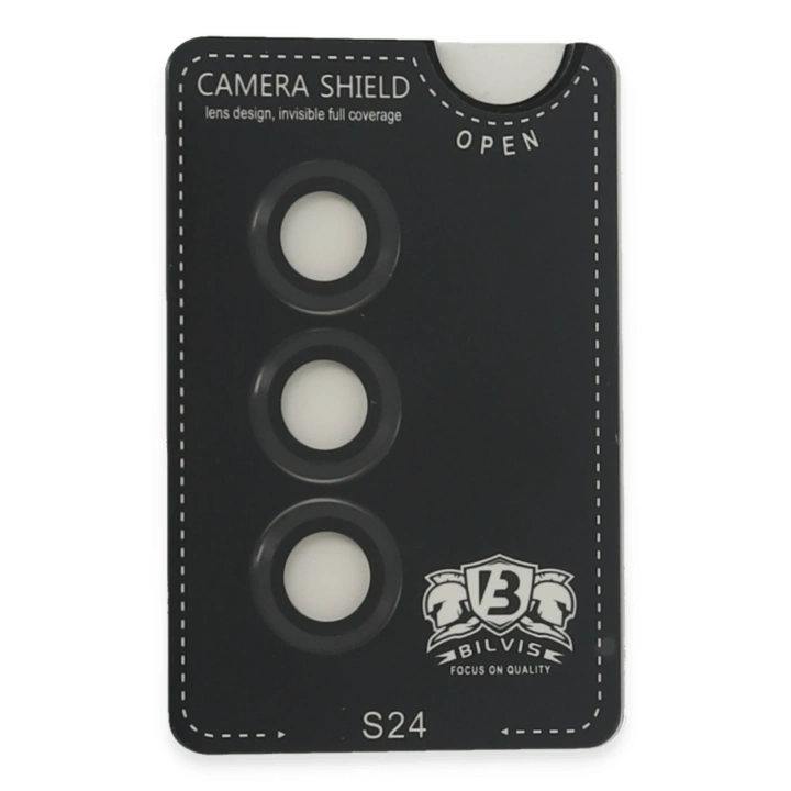BFS  Samsung Galaxy S24 Bilvis Titan Kamera Lens - Siyah
