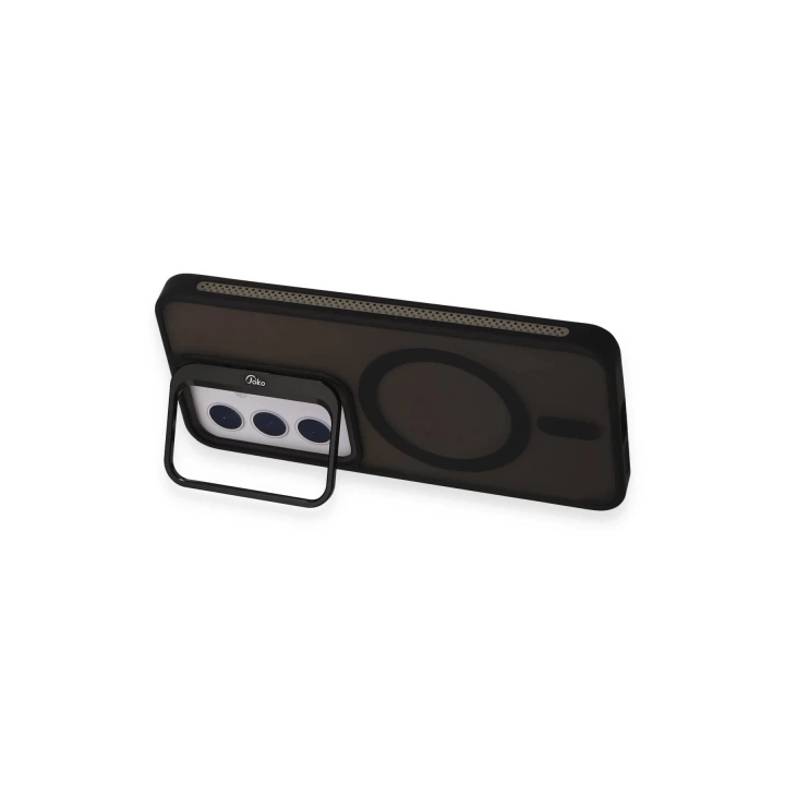 BFS  Samsung Galaxy S24 Flet Lens Magsafe Kapak - Siyah