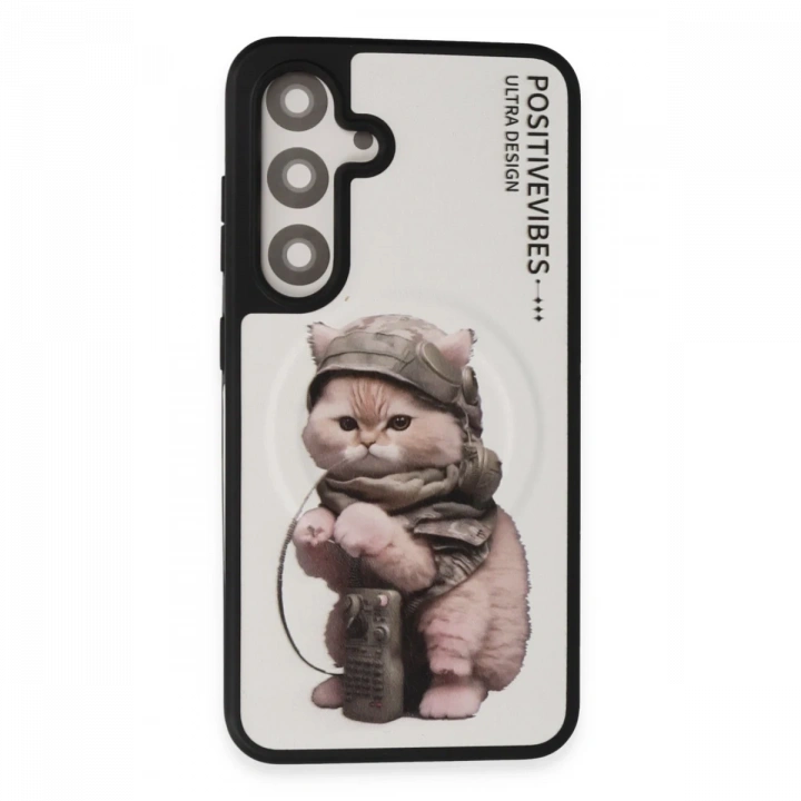 BFS  Samsung Galaxy S24 Fun Magsafe Kapak - Beyaz