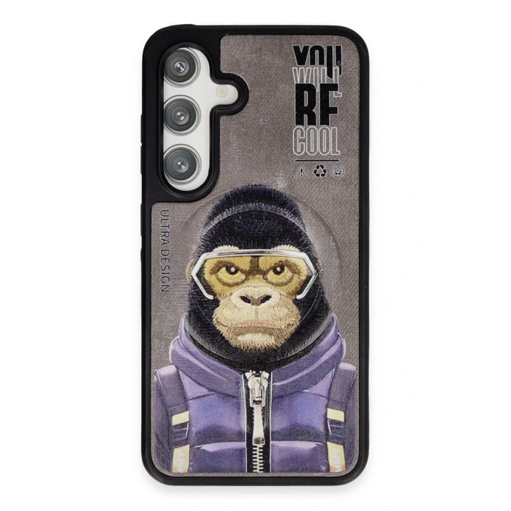 BFS  Samsung Galaxy S24 Fun Magsafe Kapak - Natural Grey