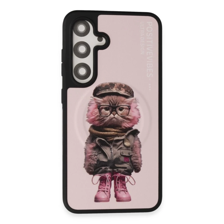 BFS  Samsung Galaxy S24 Fun Magsafe Kapak - Pembe