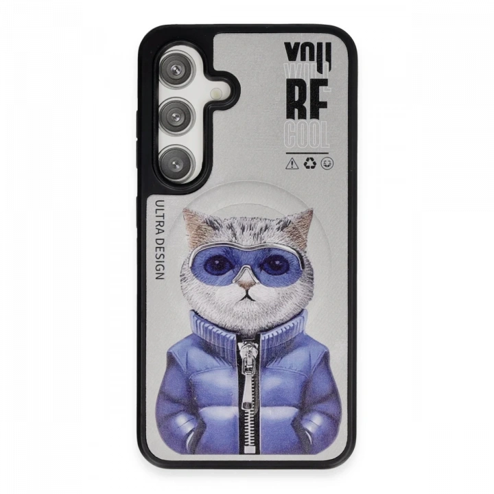 BFS  Samsung Galaxy S24 Fun Magsafe Kapak - Titan Gri-2