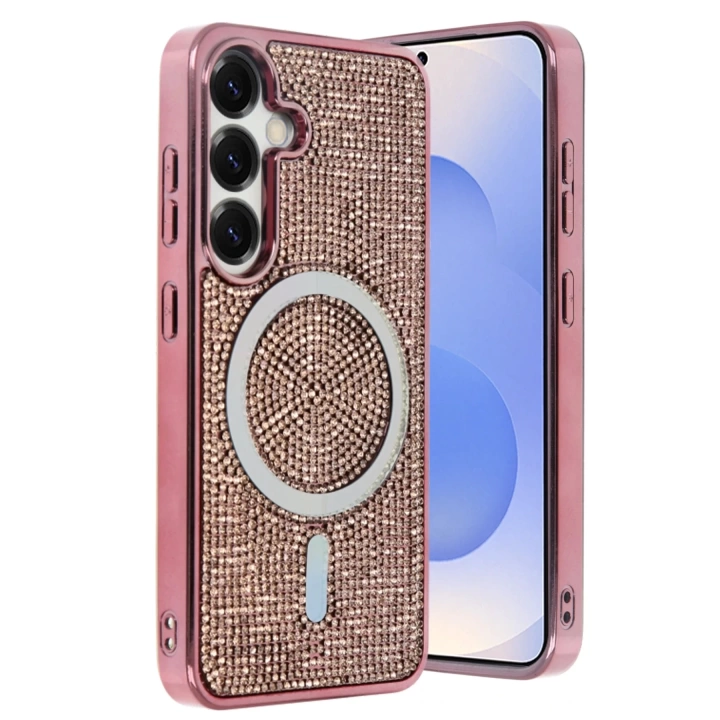 BFS  Samsung Galaxy S24 Helen Magsafe Kapak - Pembe