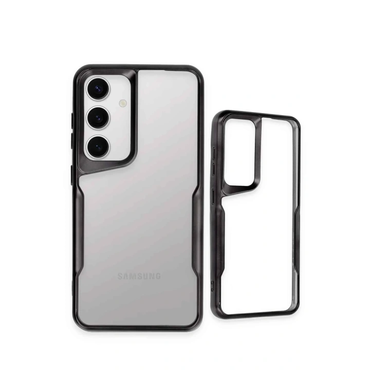 BFS  Samsung Galaxy S24 Kılıf Boyi Silikon Kapak - Lacivert