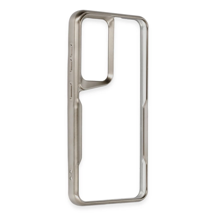 BFS  Samsung Galaxy S24 Kılıf Boyi Silikon Kapak - Titan Gri