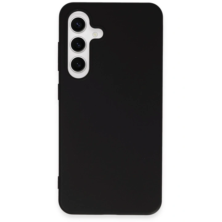 BFS  Samsung Galaxy S24 Kılıf First Silikon - Siyah
