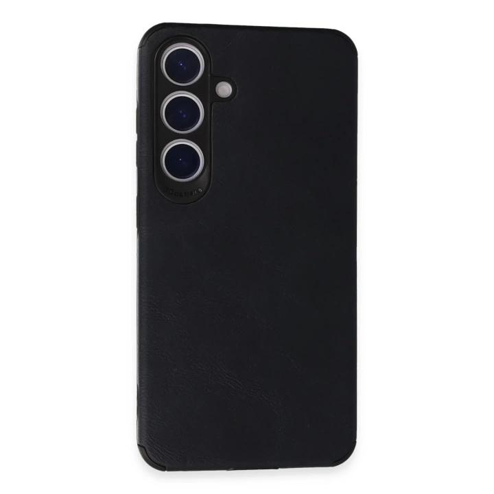 BFS  Samsung Galaxy S24 Kılıf Loop Deri Silikon - Lacivert