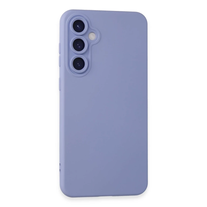 BFS  Samsung Galaxy S24 Kılıf Nano içi Kadife Silikon - Lila