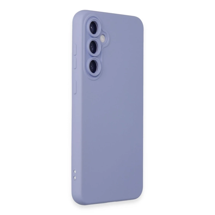 BFS  Samsung Galaxy S24 Kılıf Nano içi Kadife Silikon - Lila