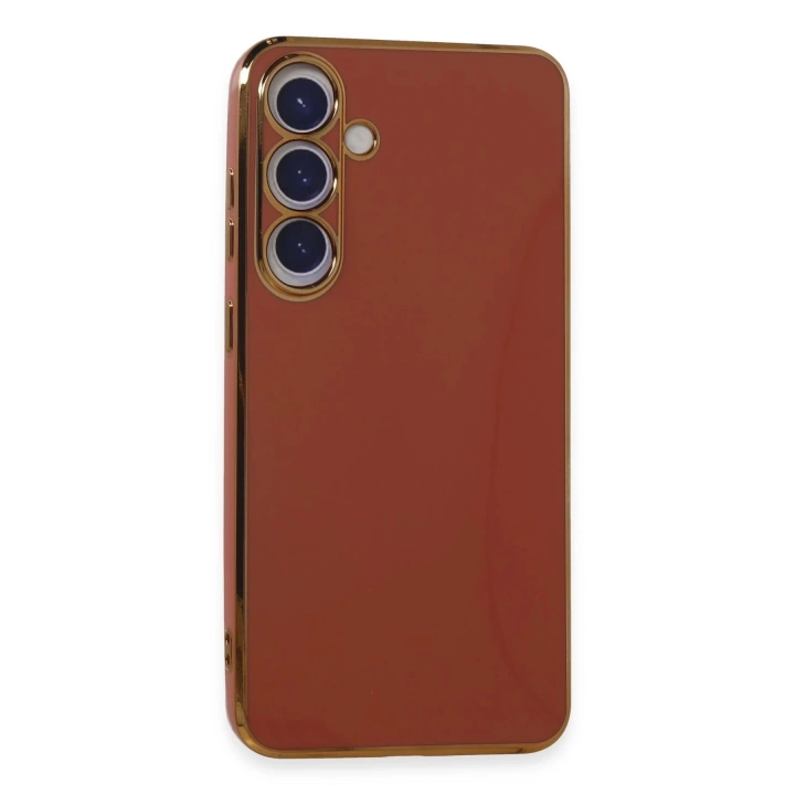 BFS  Samsung Galaxy S24 Kılıf Volet Silikon - Kırmızı