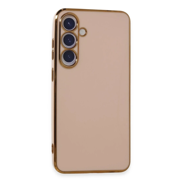 BFS  Samsung Galaxy S24 Kılıf Volet Silikon - Pembe