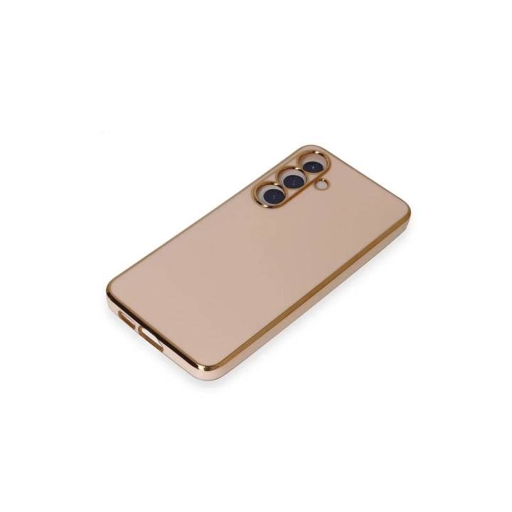 BFS  Samsung Galaxy S24 Kılıf Volet Silikon - Pembe