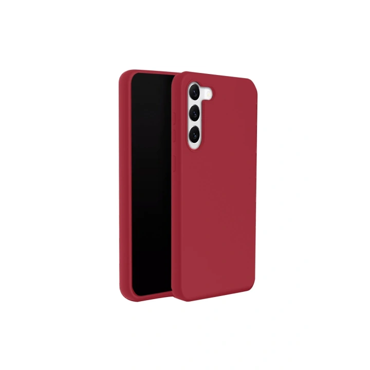 BFS  Samsung Galaxy S24 Plus Kılıf First Silikon - Kırmızı