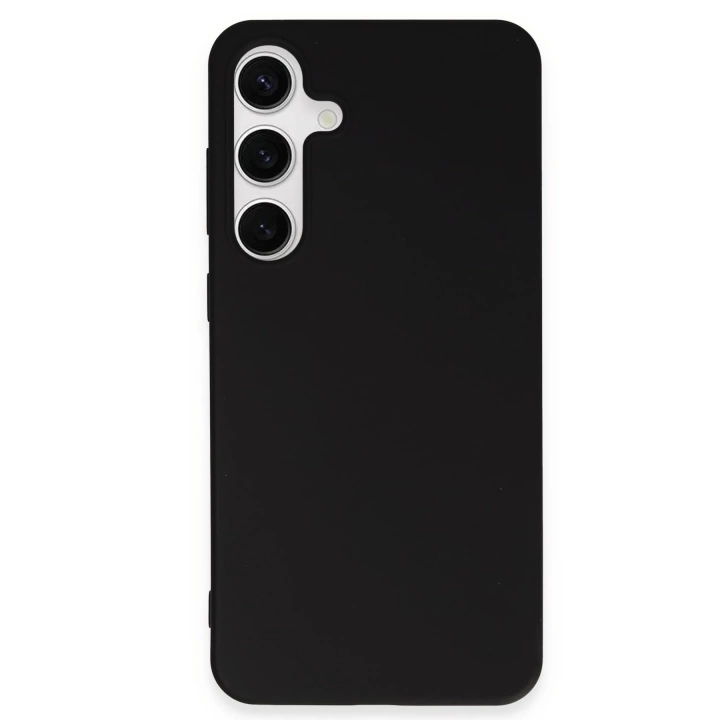 BFS  Samsung Galaxy S24 Plus Kılıf First Silikon - Siyah