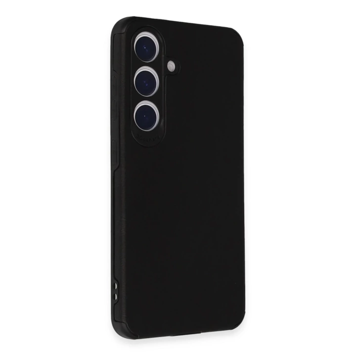 BFS  Samsung Galaxy S24 Plus Kılıf Loop Deri Silikon - Siyah
