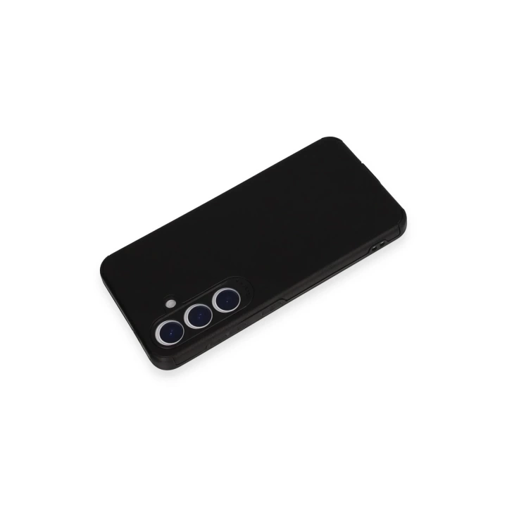 BFS  Samsung Galaxy S24 Plus Kılıf Loop Deri Silikon - Siyah
