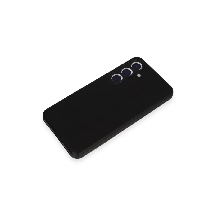 BFS  Samsung Galaxy S24 Plus Kılıf Loop Deri Silikon - Siyah
