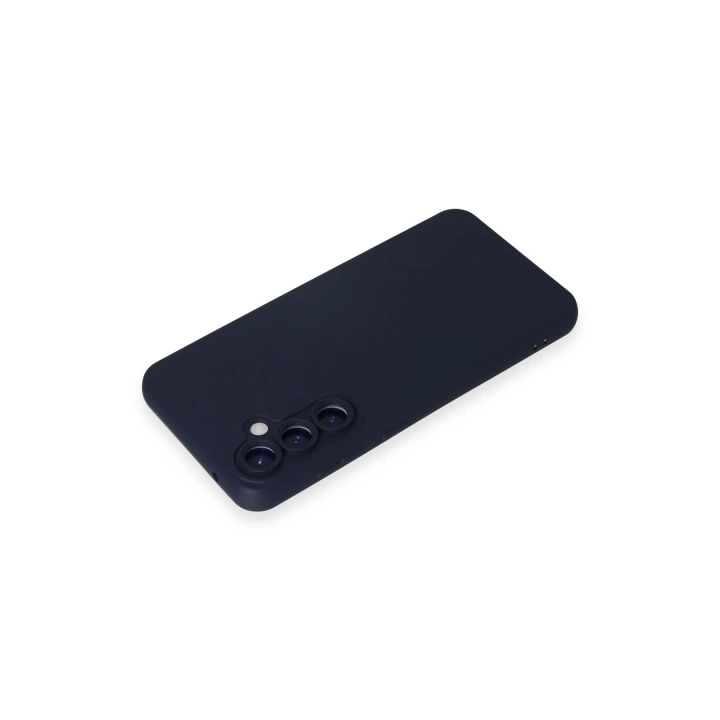 BFS  Samsung Galaxy S24 Plus Kılıf Nano içi Kadife Silikon - Lacivert