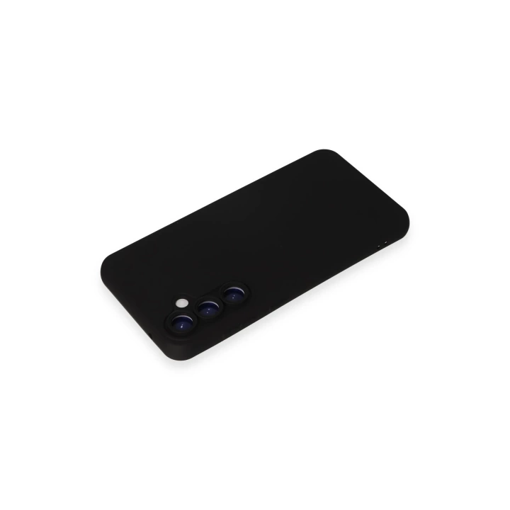 BFS  Samsung Galaxy S24 Plus Kılıf Nano içi Kadife Silikon - Siyah