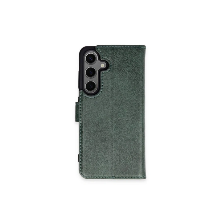 BFS  Samsung Galaxy S24 Plus Kılıf Trend S Plus Kapaklı Kılıf - Yeşil