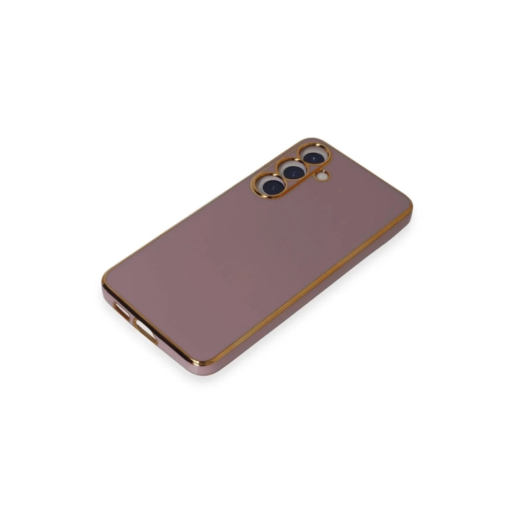 BFS  Samsung Galaxy S24 Plus Kılıf Volet Silikon - Mor