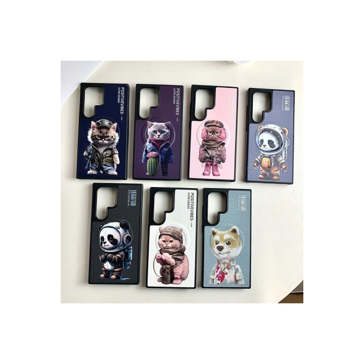 BFS  Samsung Galaxy S24 Ultra Fun Magsafe Kapak - Mor