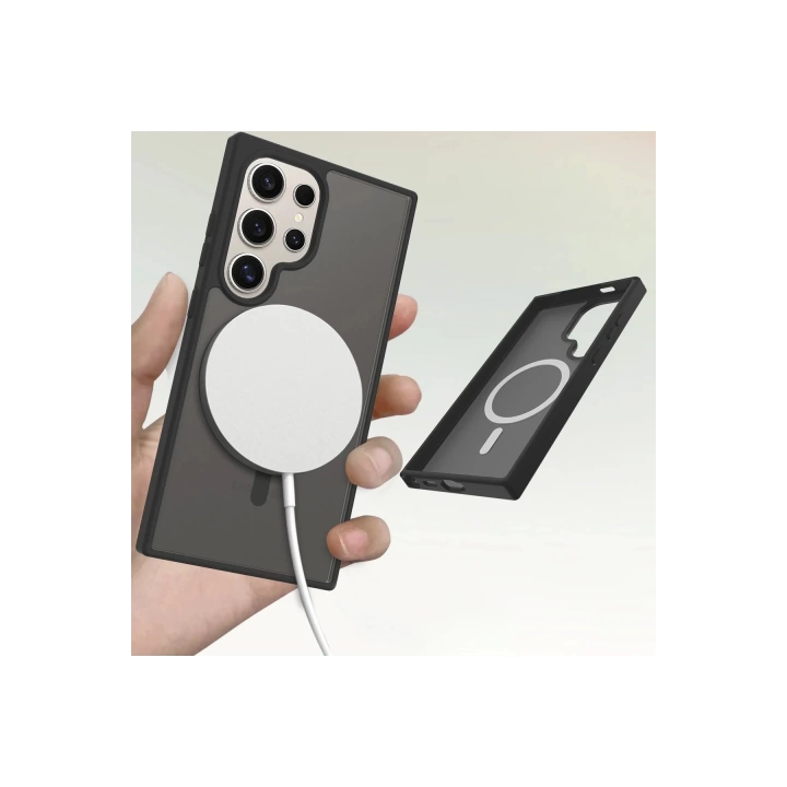 BFS  Samsung Galaxy S24 Ultra Jota Magsafe Kapak - Lila