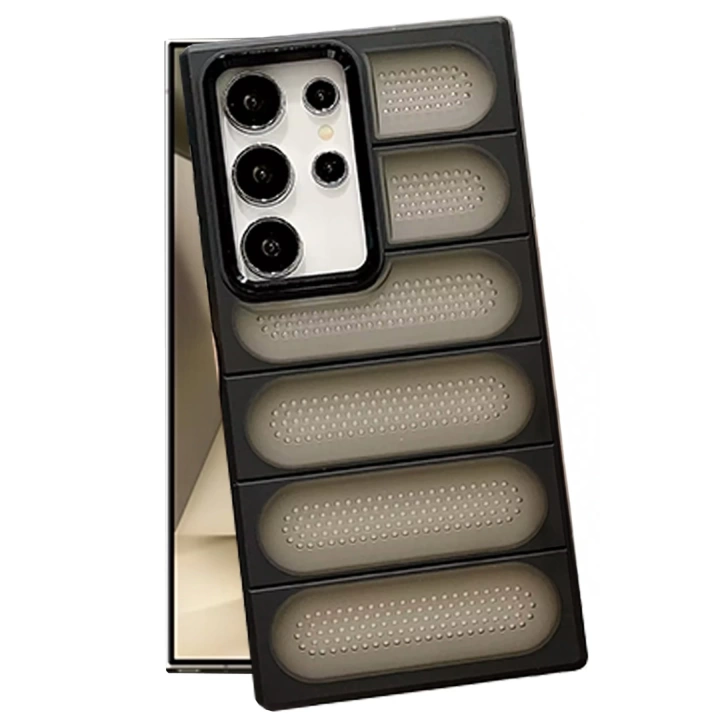 BFS  Samsung Galaxy S24 Ultra Kılıf Airmax Silikon Kapak - Siyah