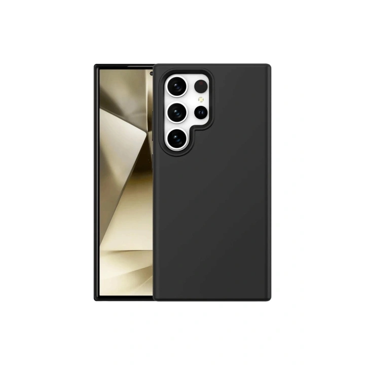 BFS  Samsung Galaxy S24 Ultra Kılıf First Silikon - Siyah