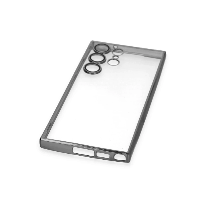 BFS  Samsung Galaxy S24 Ultra Kılıf Razer Lensli Silikon - Yeşil