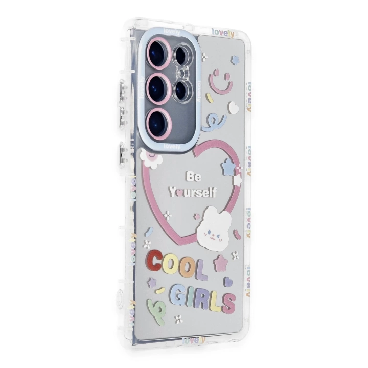 BFS  Samsung Galaxy S24 Ultra Kılıf Reflexion Desenli Kapak - Desen 1