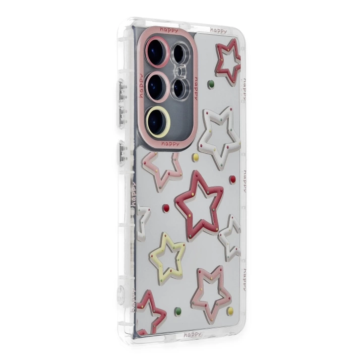 BFS  Samsung Galaxy S24 Ultra Kılıf Reflexion Desenli Kapak - Desen 3