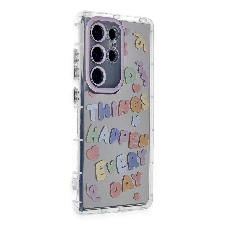 BFS  Samsung Galaxy S24 Ultra Kılıf Reflexion Desenli Kapak - Desen 7