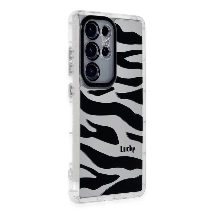 BFS  Samsung Galaxy S24 Ultra Kılıf Reflexion Desenli Kapak - Desen 9
