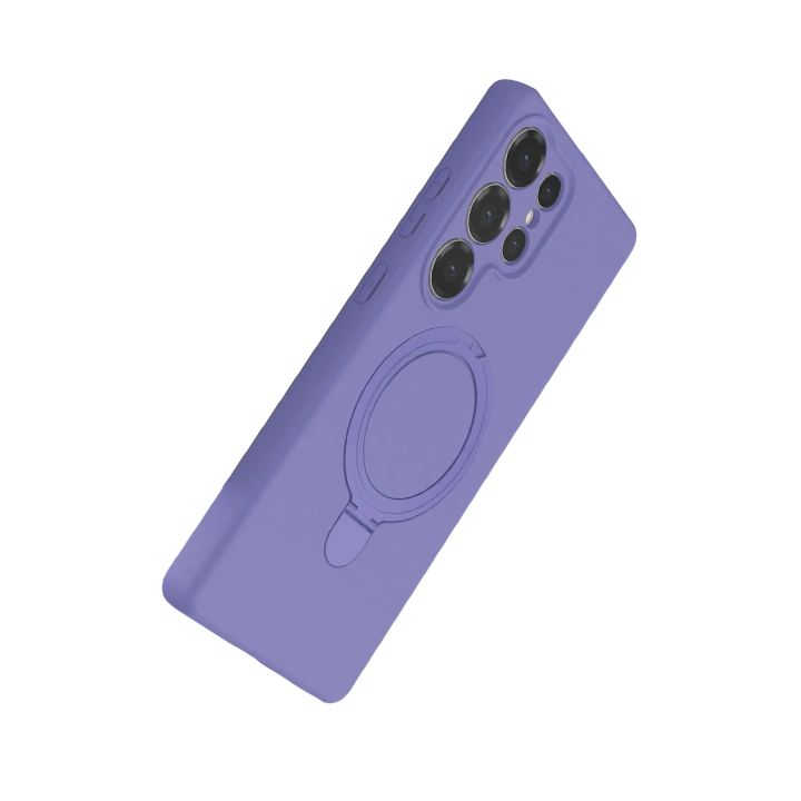 BFS  Samsung Galaxy S24 Ultra Regal Magsafe Standlı Kapak - Lila