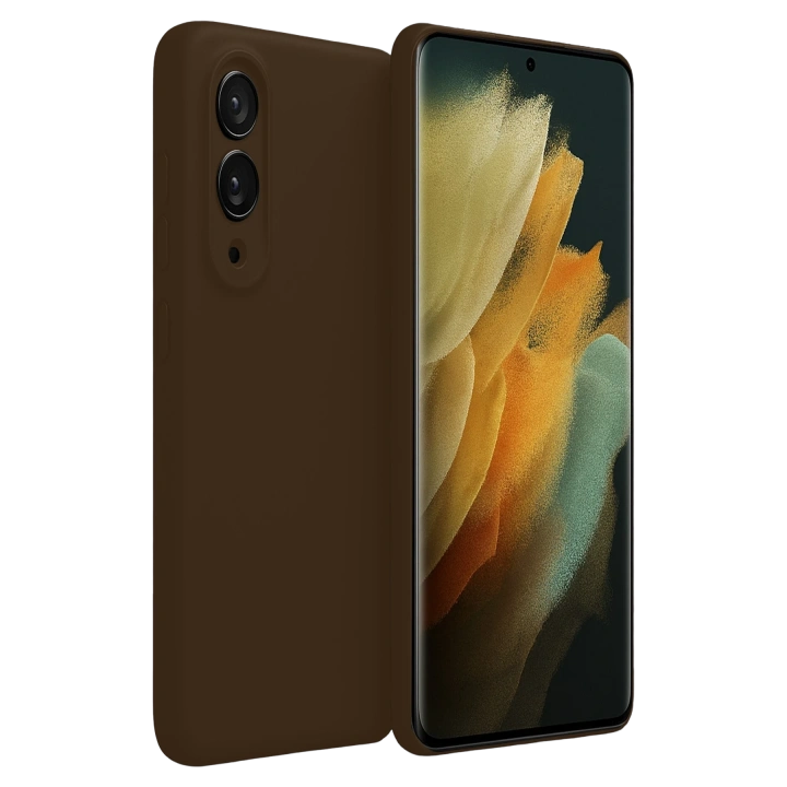 BFS  Samsung Galaxy S25 Edge First Silikon - Kahverengi