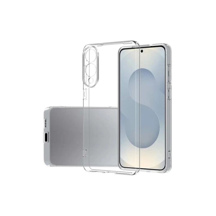 BFS  Samsung Galaxy S25 Edge Kılıf Lüx Şeffaf Silikon