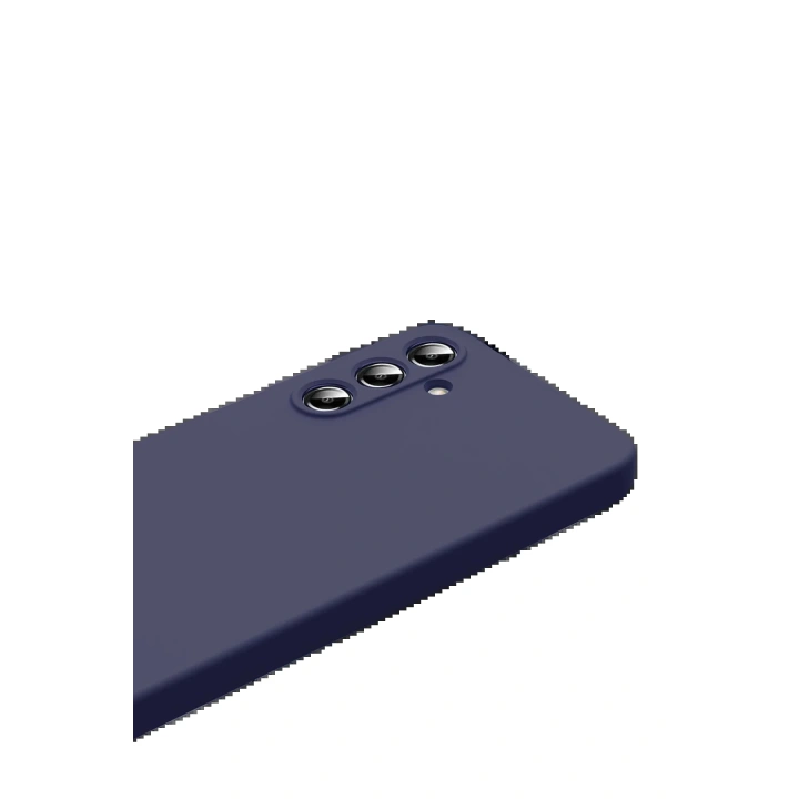 BFS Samsung Galaxy S25 FE Nano içi Kadife Silikon - Lacivert