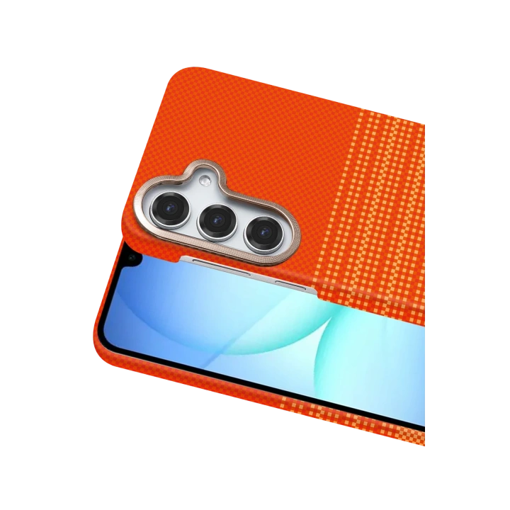 BFS  Samsung Galaxy S25 FE Vega Magsafe Kapak - Turuncu